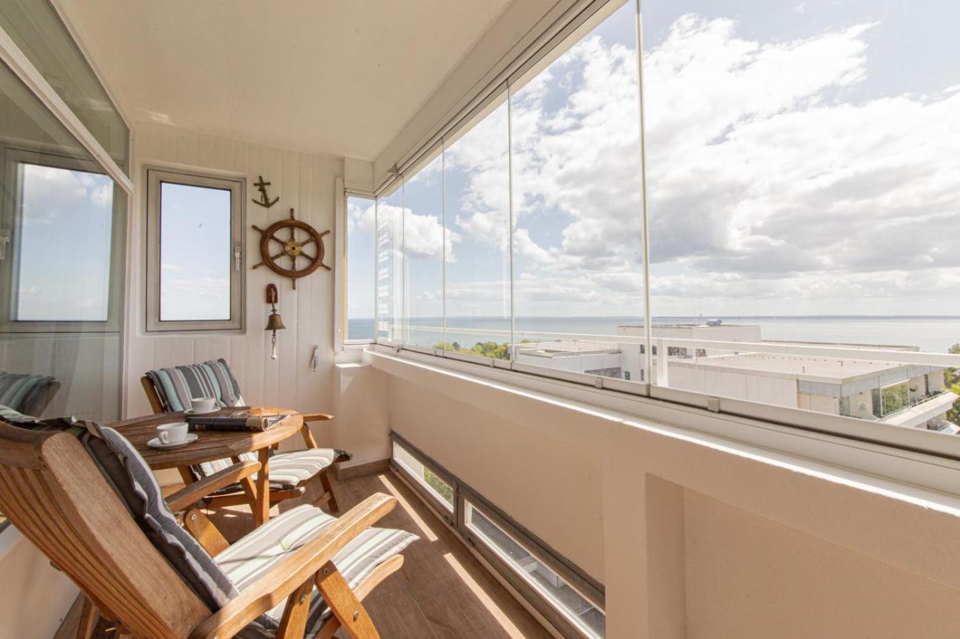 Ferienwohnung Traum Ostseeblick 지르크도르프 외부 사진