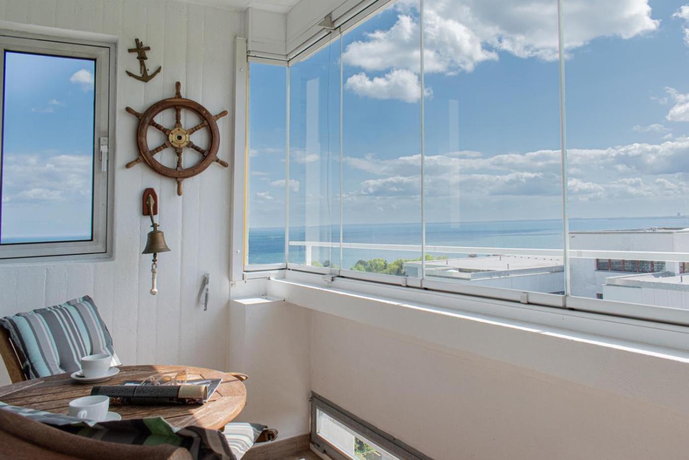 Ferienwohnung Traum Ostseeblick 지르크도르프 외부 사진